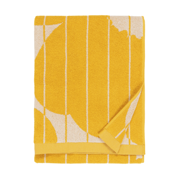 Vesi Unikko badhanddoek 70x150 cm - Spring yellow-ecru - Marimekko