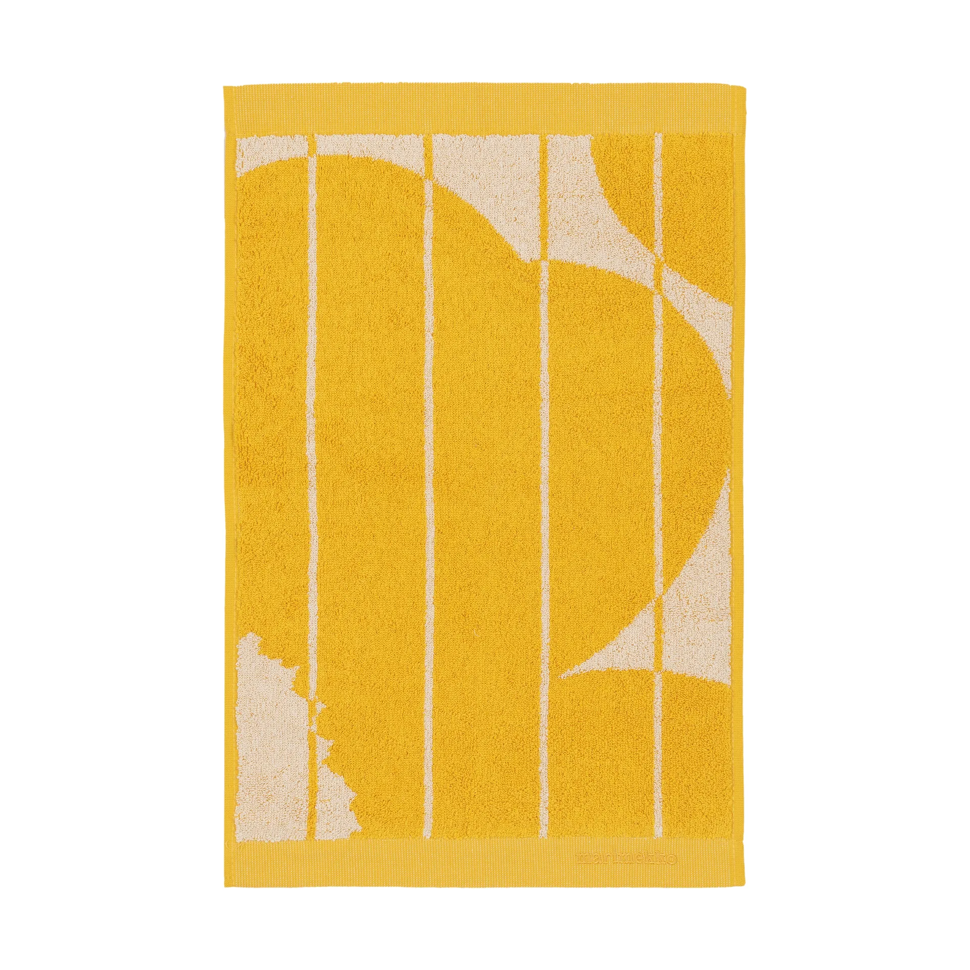 Vesi Unikko gastenhanddoek 30x50 cm, Spring yellow-ecru Marimekko