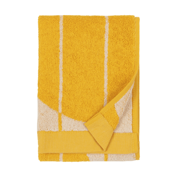 Vesi Unikko gastenhanddoek 30x50 cm - Spring yellow-ecru - Marimekko