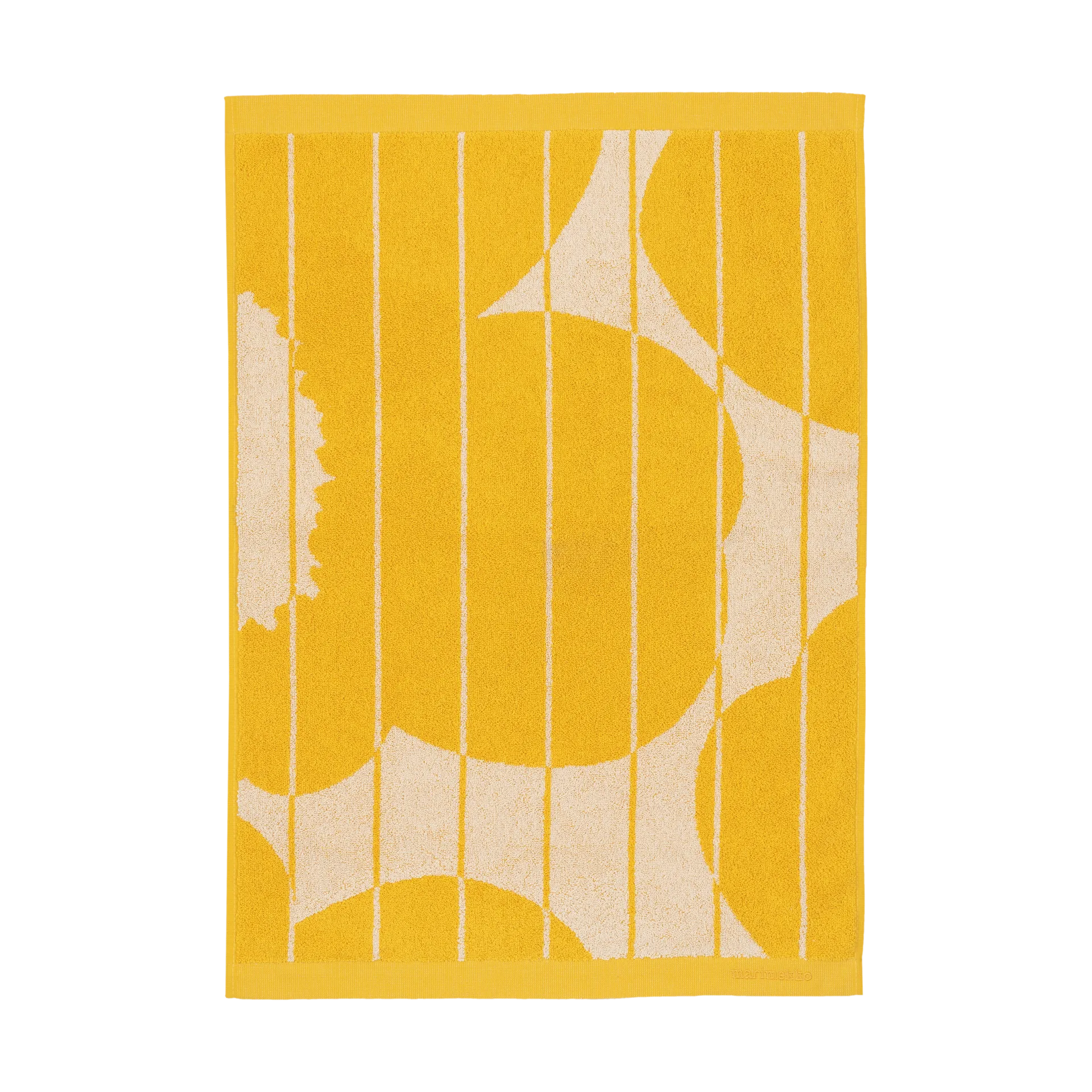 Vesi Unikko handdoek 50x70 cm, Spring yellow-ecru Marimekko