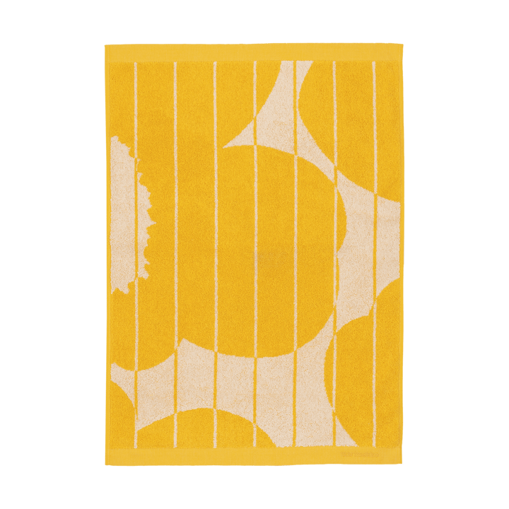 Vesi Unikko handdoek 50x70 cm - Spring yellow-ecru - Marimekko