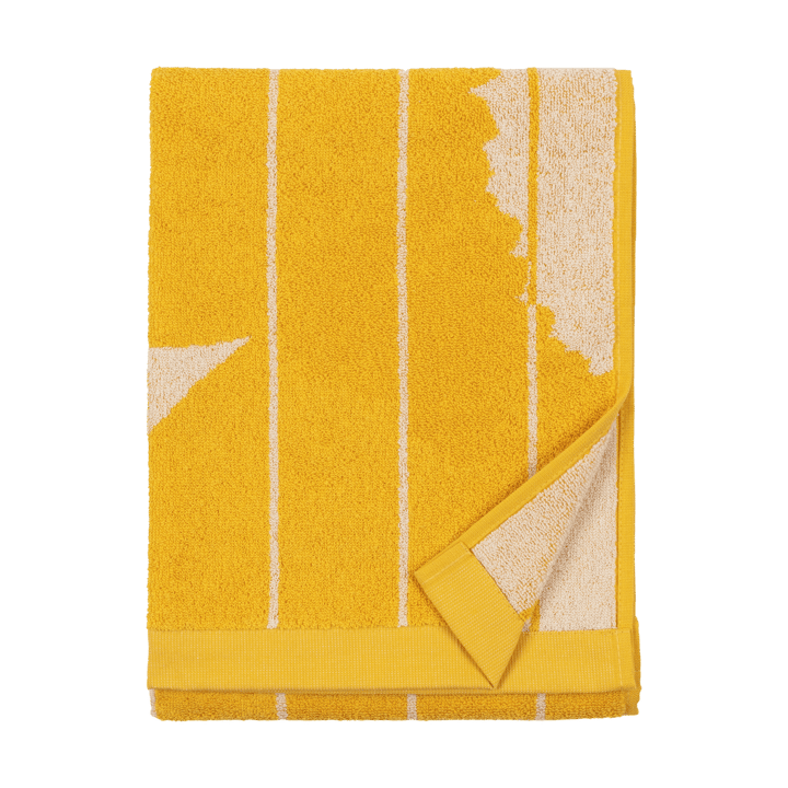 Vesi Unikko handdoek 50x70 cm, Spring yellow-ecru Marimekko