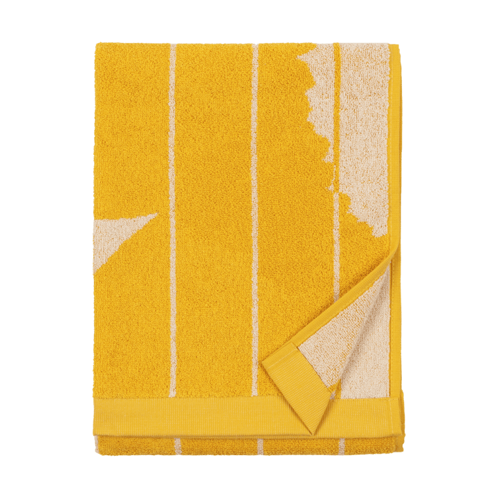 Vesi Unikko handdoek 50x70 cm - Spring yellow-ecru - Marimekko