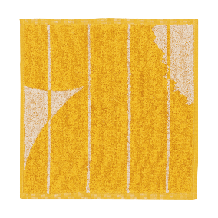 Vesi Unikko Mini handdoek 30x30 cm, Spring yellow-ecru Marimekko
