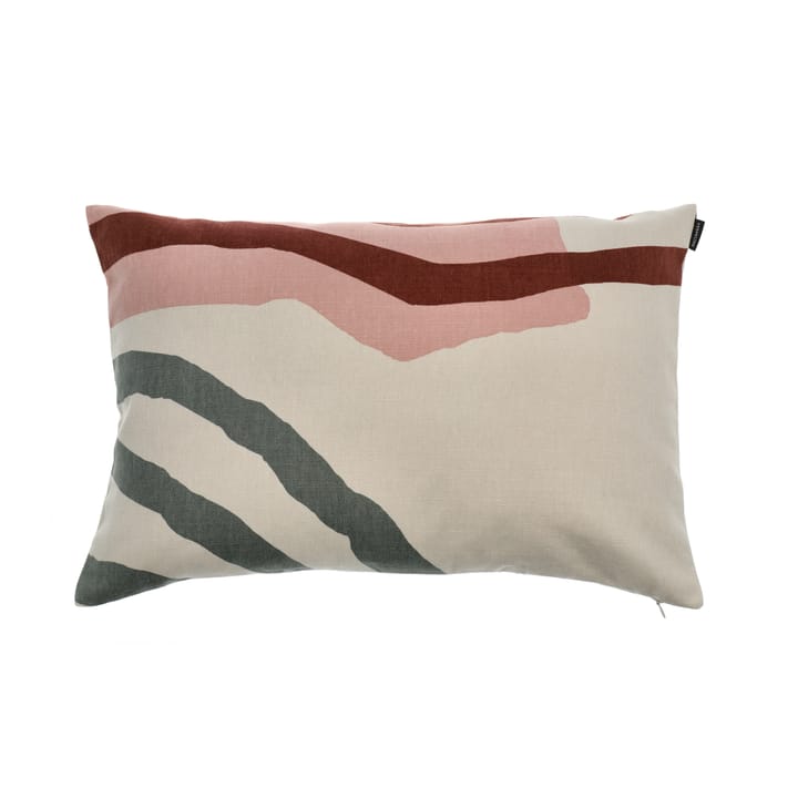 Vuosirenkaat kussenhoes 40x60 cm, Beige-groen-roze Marimekko