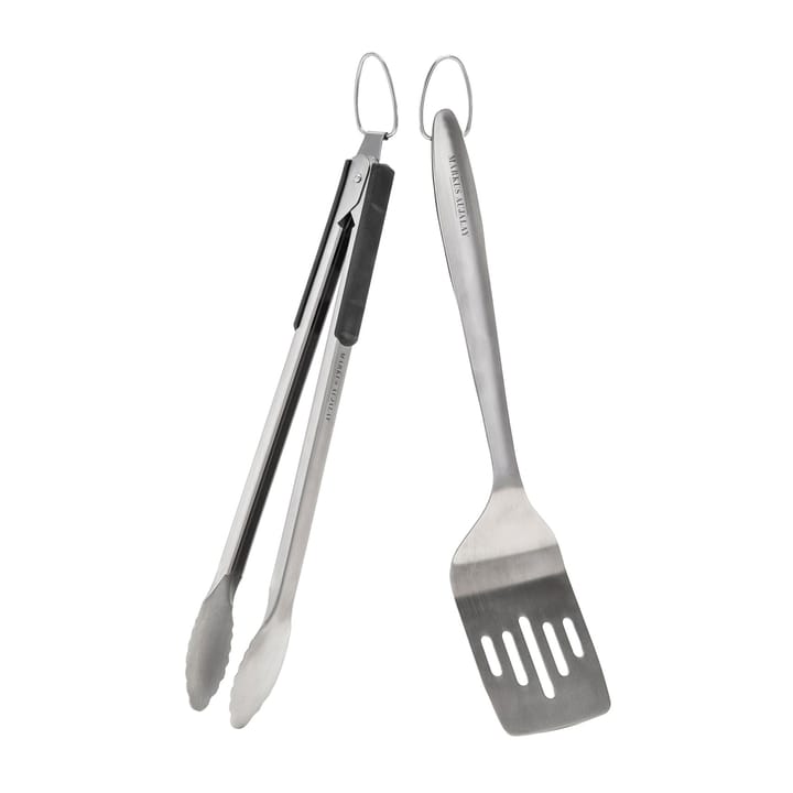 Markus BBQ-set 2-delig 10x43 cm - Zilver - Markus Aujalay