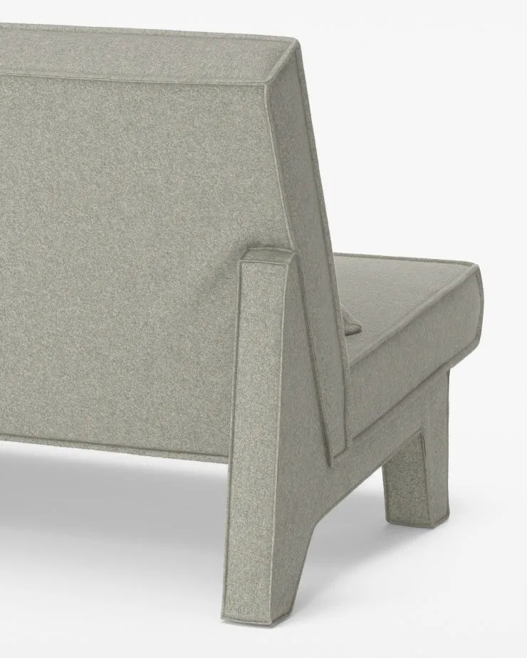 BAM! driezitsbank , 2256 Ivory Melange Massproductions