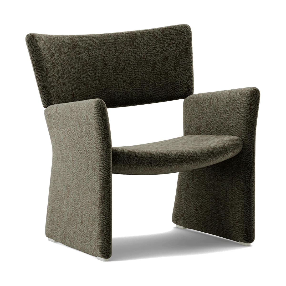 Massproductions Crown Easy Chair Keiga 982 | Scandinavisch Interieur | Fauteuils, krukken & hockers | Groen