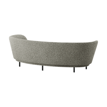 Dandy 3-zitsbank - Black oak - Kirkby Design, Spiral - 23 Monochrome - Massproductions