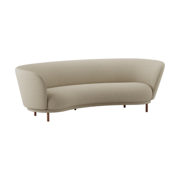 Dandy 3-zitsbank - Walnut-Ecriture 240 - Massproductions