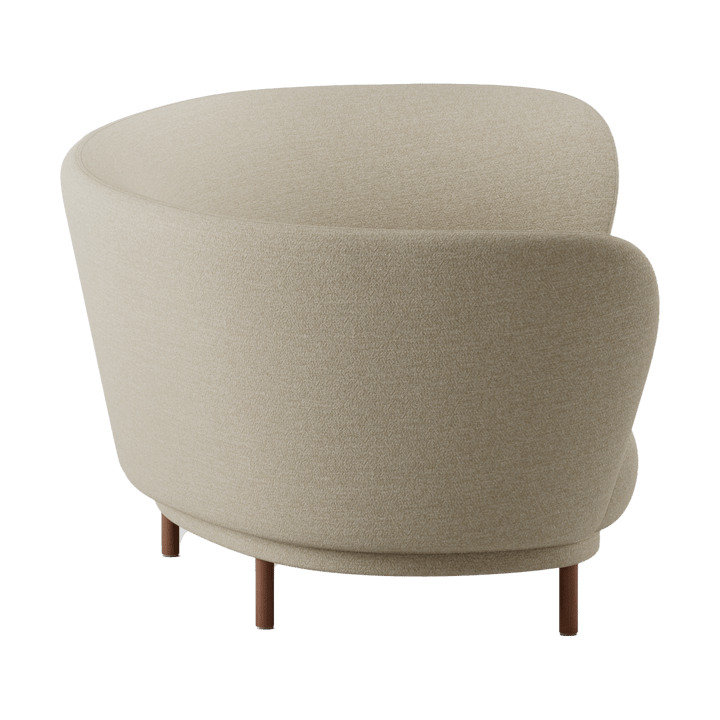 Dandy 3-zitsbank, Walnut-Ecriture 240 Massproductions