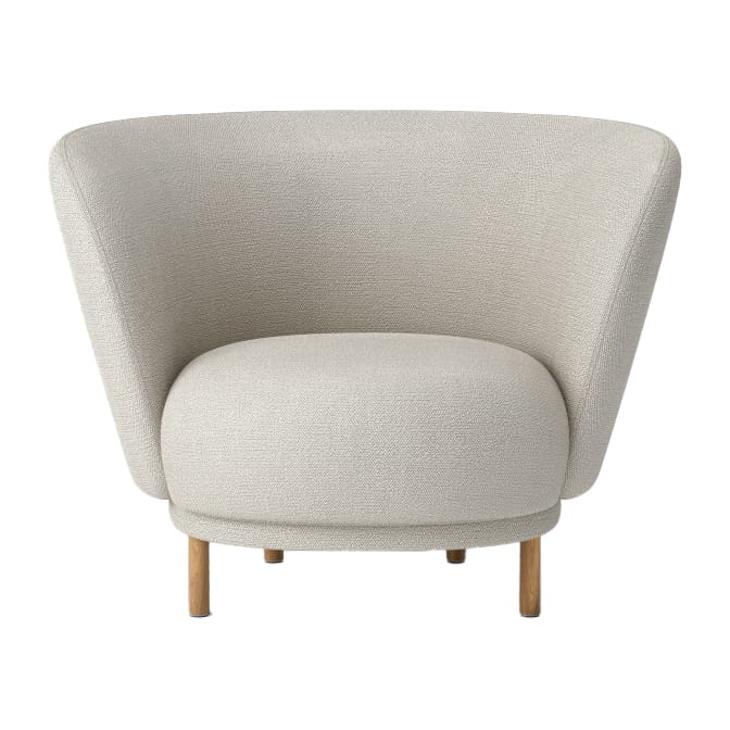 Dandy fauteuil  - Eikenhout-Sacho Safire 007 - Massproductions