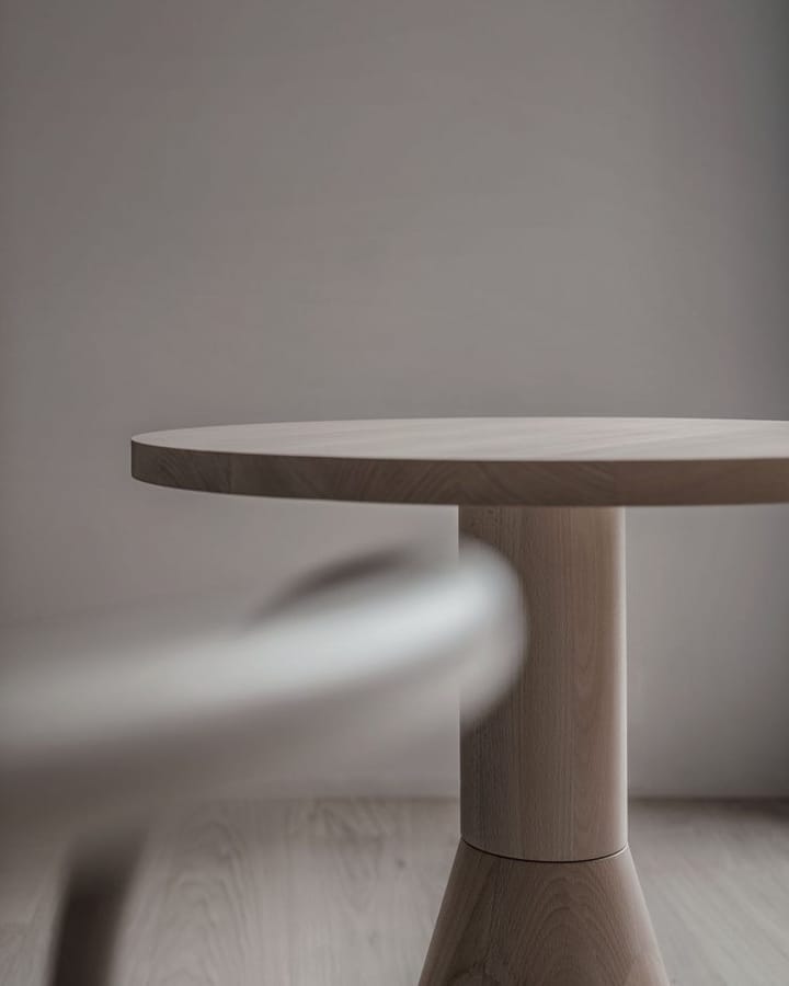 Draft eettafel Ø88 cm
, Beuken Massproductions