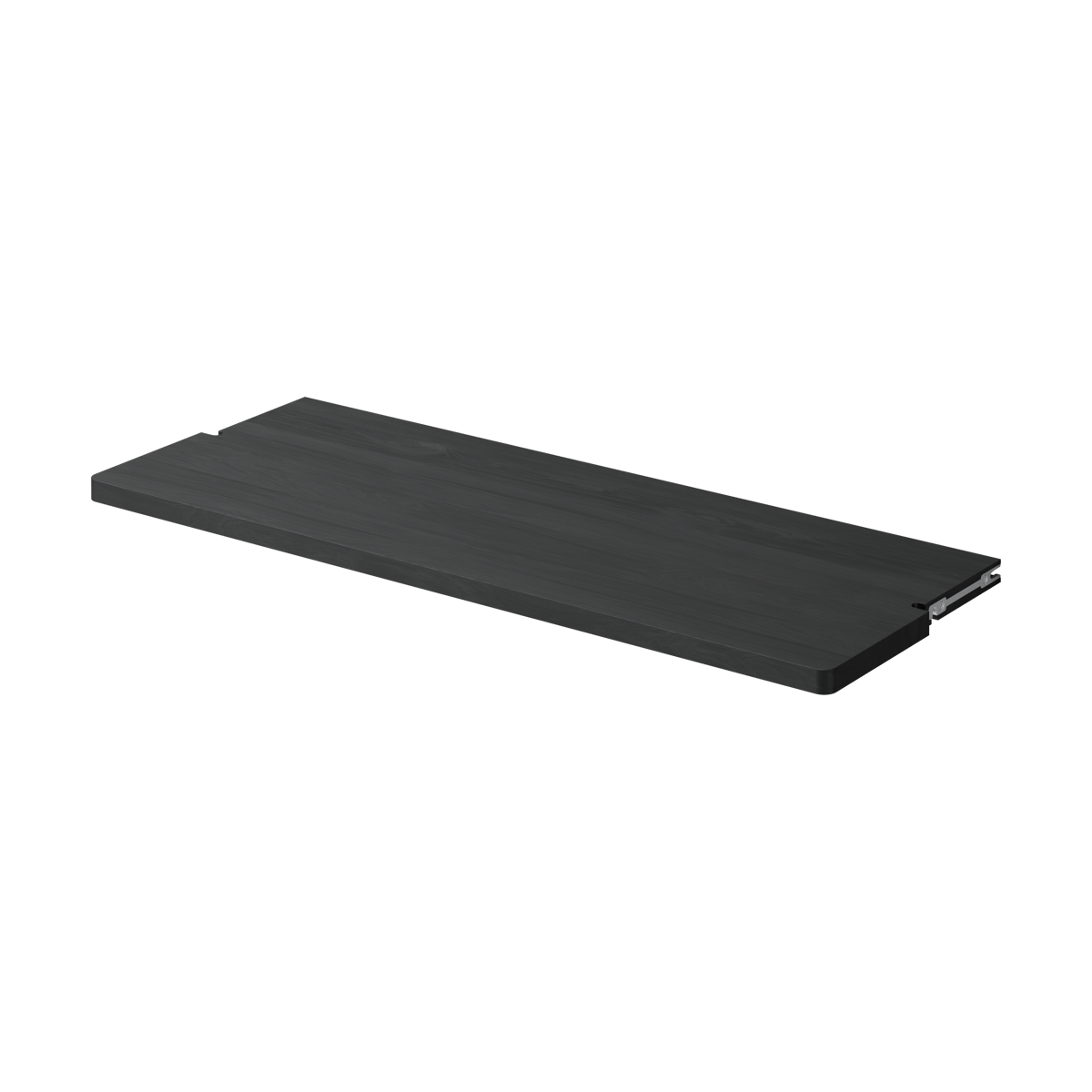 Massproductions Gridlock Deep Shelf W800 plank Black stained Ash