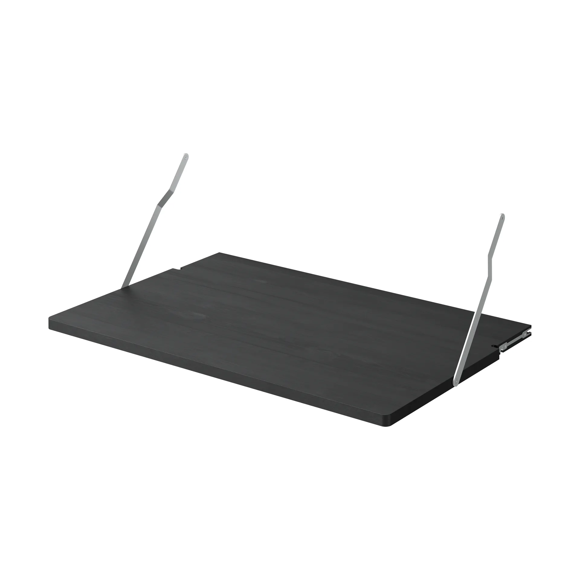 Gridlock Desk bureauplank, Black stained Ash Massproductions