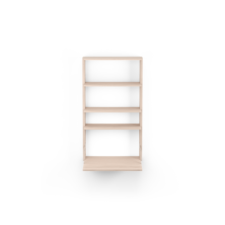 Gridlock - M1-A4-0-D wandrek met bureau, Natural Ash Massproductions