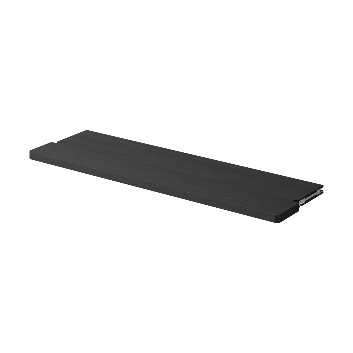 Massproductions Gridlock Shelf W800 plank Black stained Ash