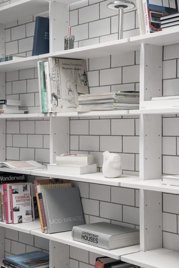 Gridlock Shelf W800 plank - White stained Ash - Massproductions