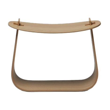 Massproductions Harry stoel Eikenhout | Scandinavisch Interieur | Krukjes & Poefs | Beige