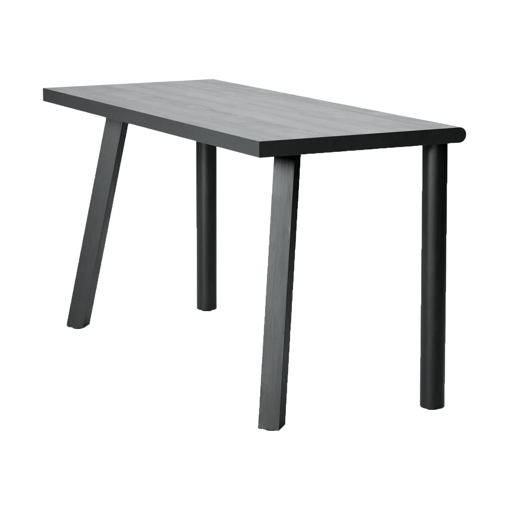 Homework bureau 140x60 cm, Zwart gebeitste esdoorn Massproductions