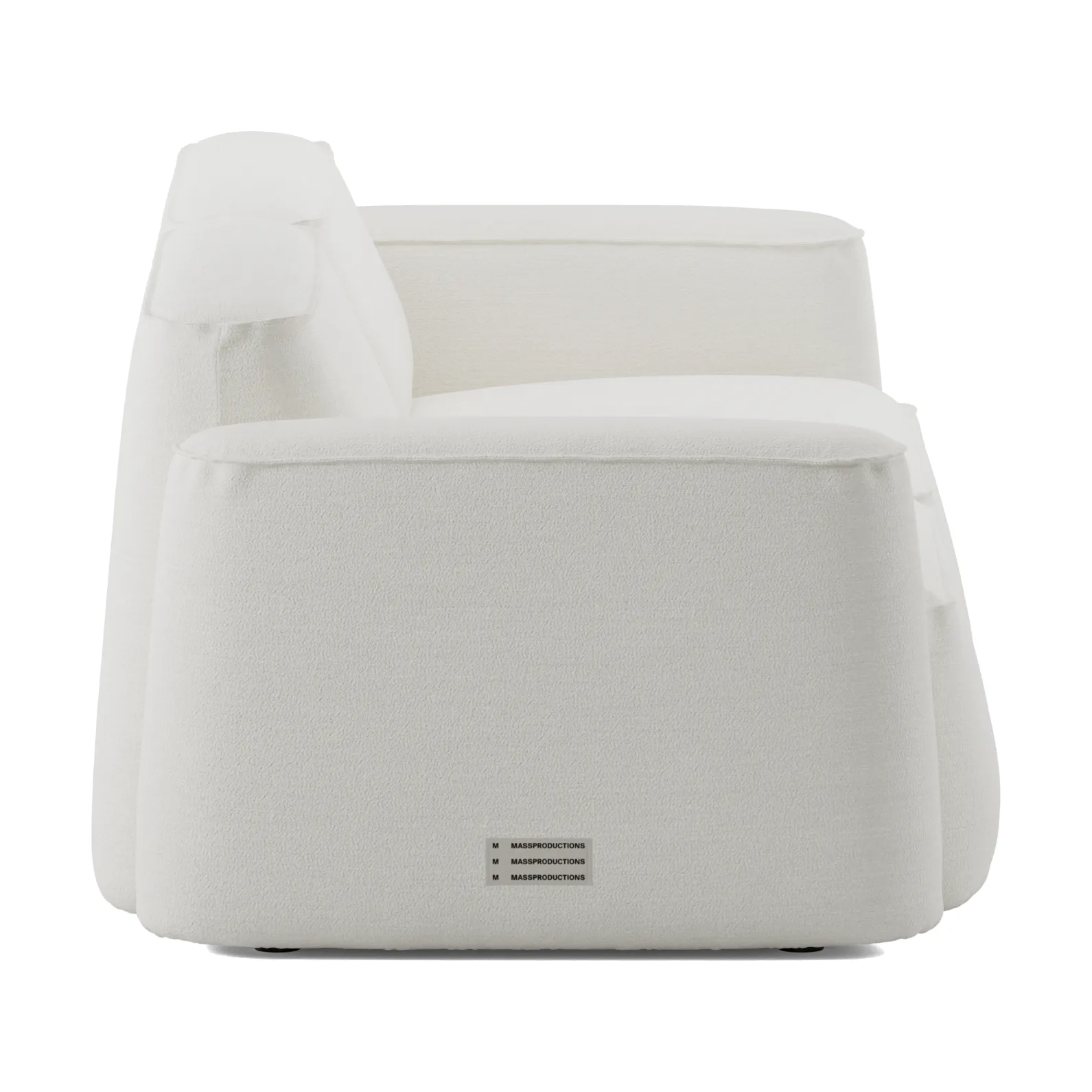 Patch 2,5-zitsbank, Ecriture 100 Massproductions