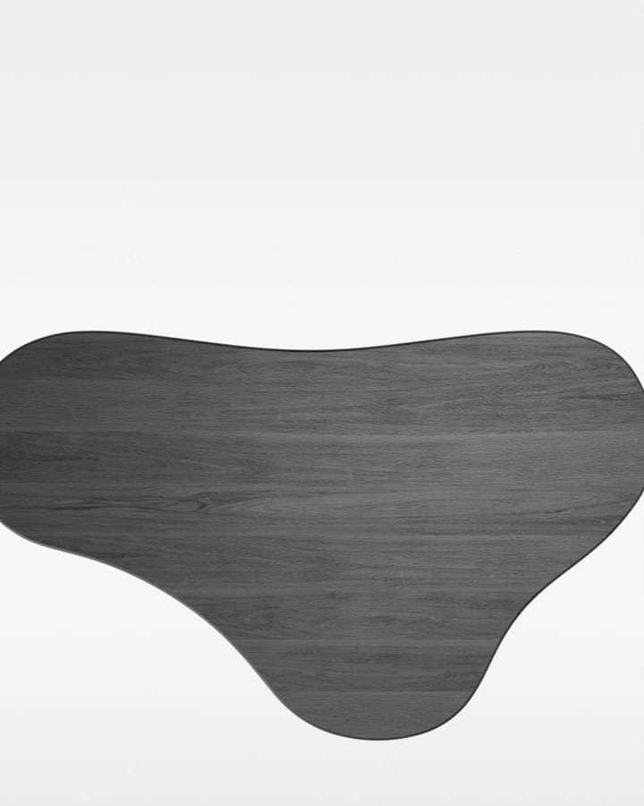 Puddle tafel, Zwartgebeitst essenhout Massproductions