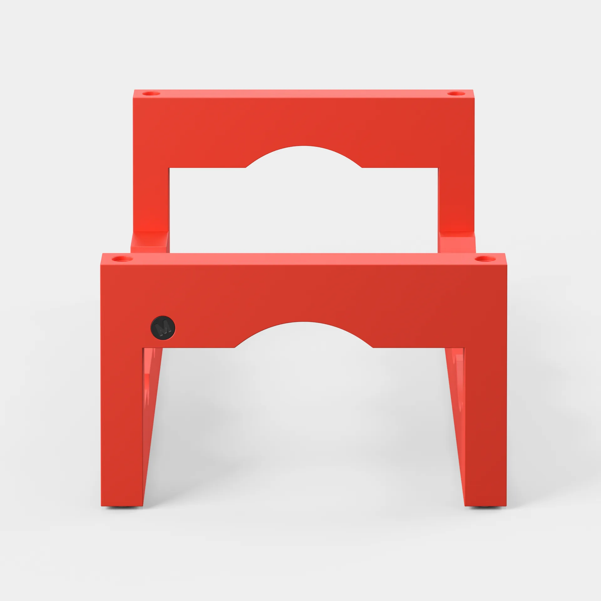 Silo stapelbaar wijnrek, Rood Massproductions