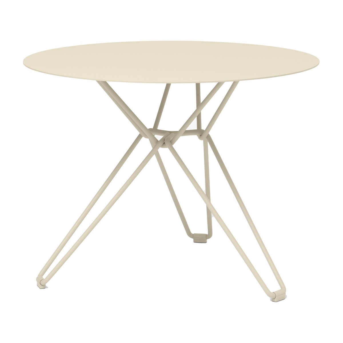 Massproductions Tio bijzettafel o60 cm Ivory | Scandinavisch Interieur | Tuintafels | Beige