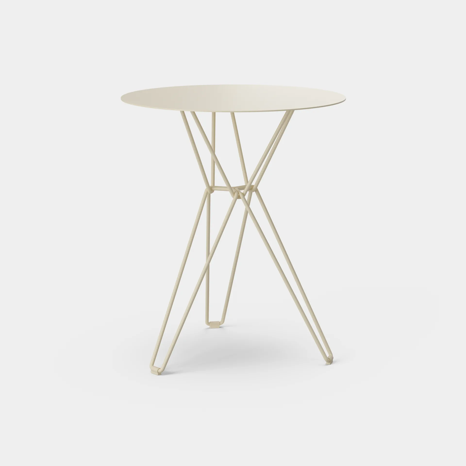 Tio cafétafel Ø60 cm, Ivory Massproductions