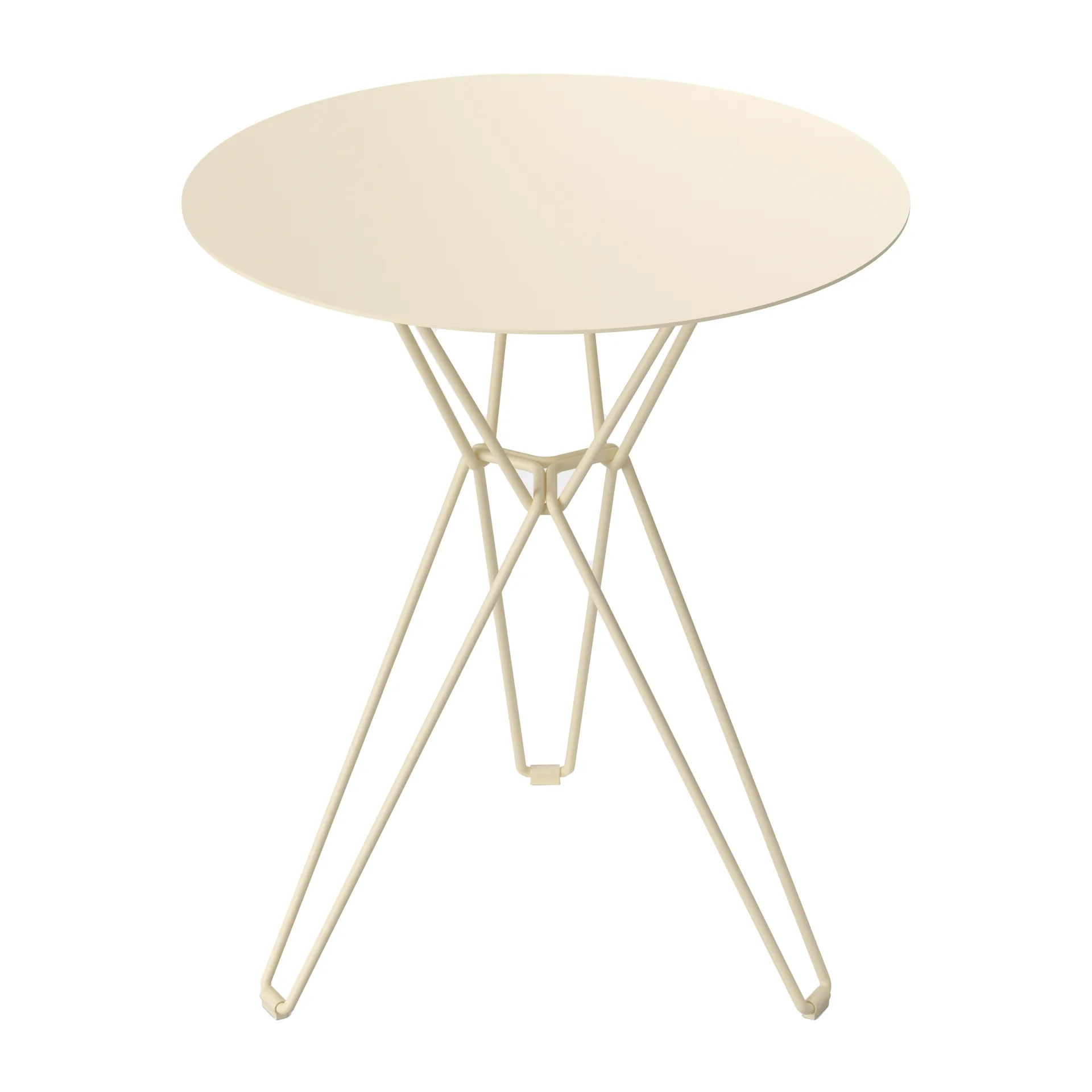 Tio cafétafel Ø60 cm, Ivory Massproductions