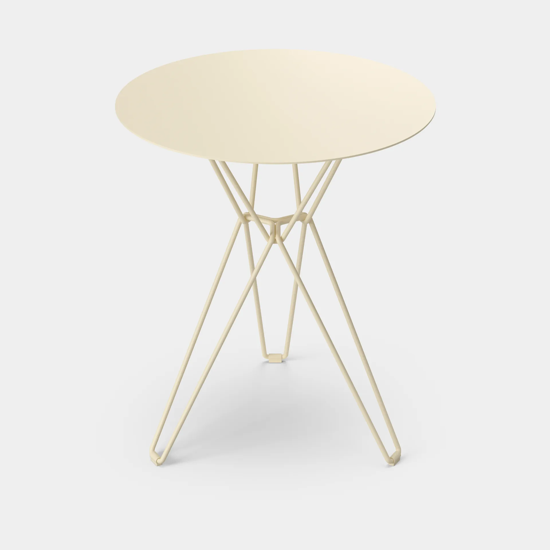 Tio cafétafel Ø60 cm, Ivory Massproductions