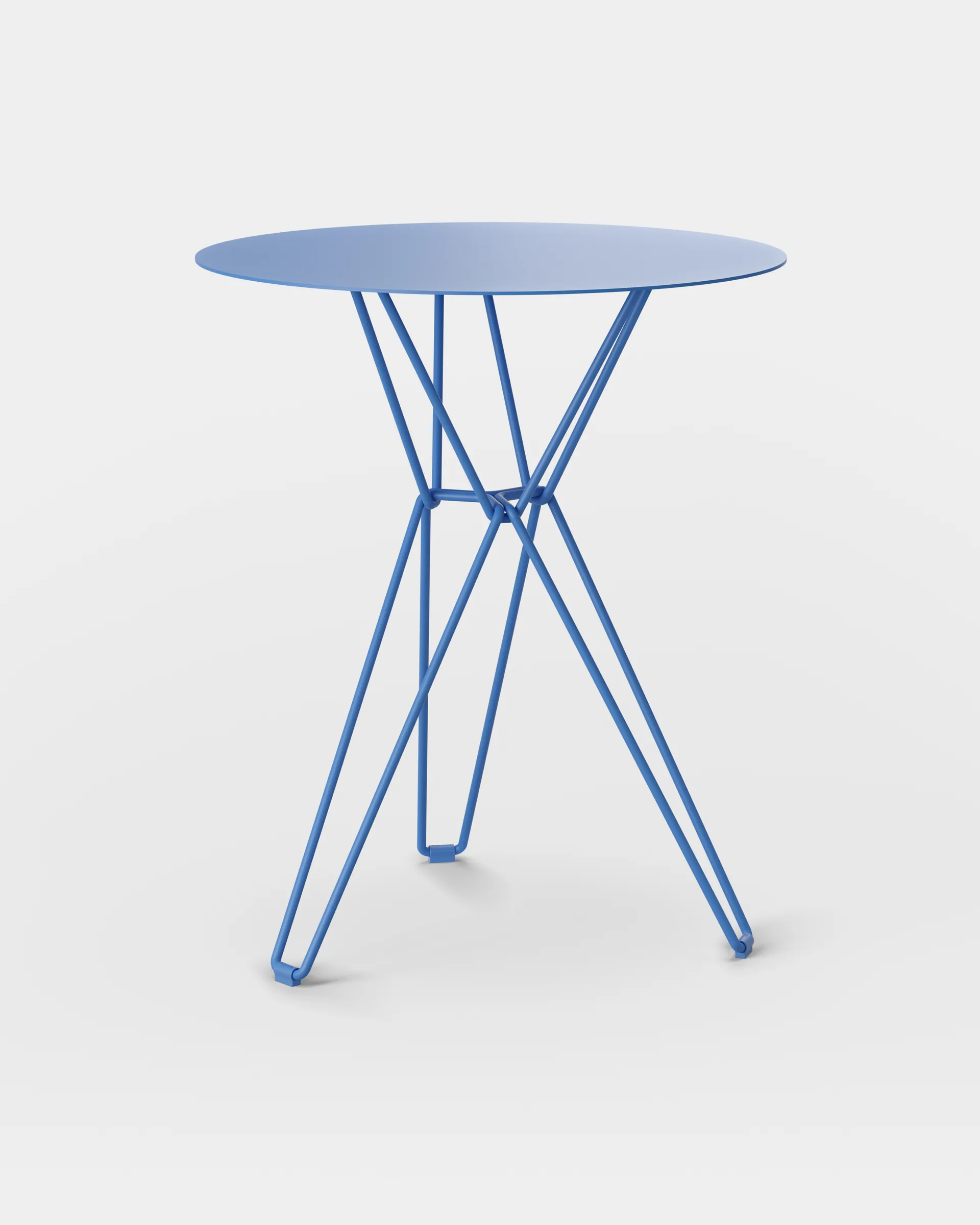 Tio cafétafel Ø60 cm, Overseas Blue Massproductions