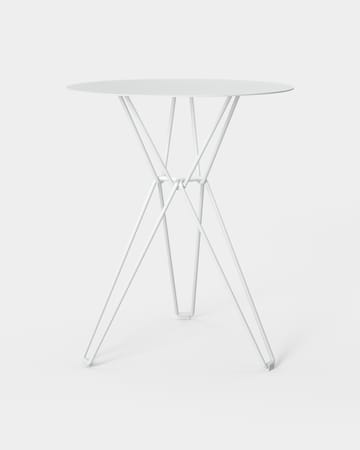 Tio cafétafel Ø60 cm - White - Massproductions