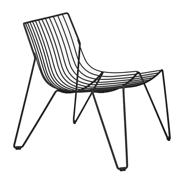Tio easy chair loungestoel - Black - Massproductions