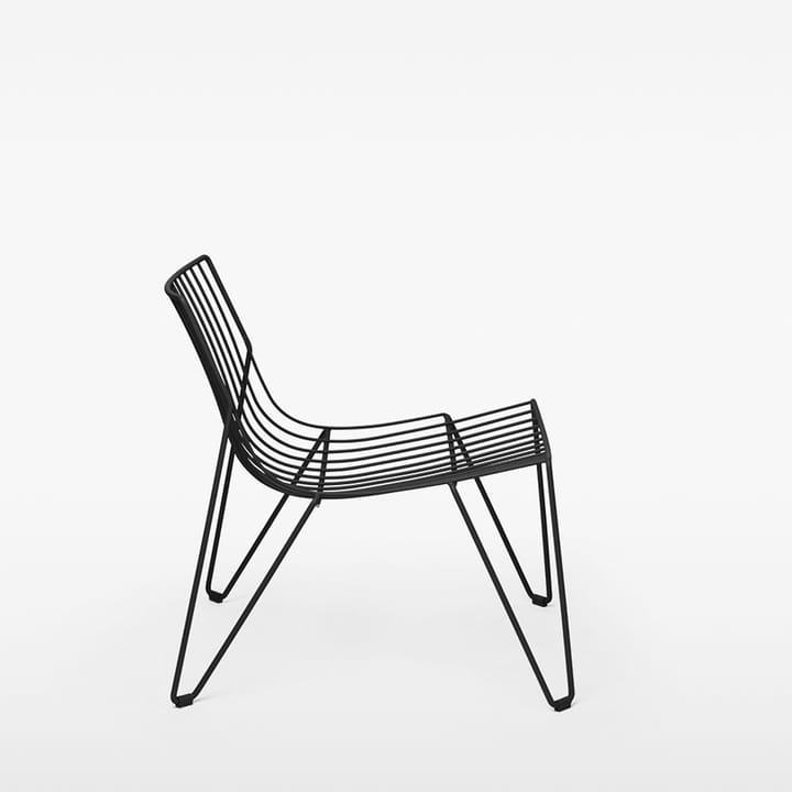 Tio easy chair loungestoel - Black - Massproductions