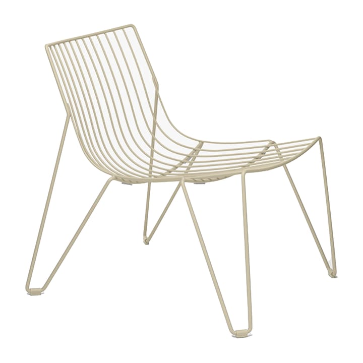 Tio easy chair loungestoel - Ivory - Massproductions