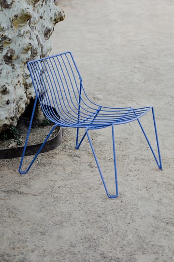 Tio easy chair loungestoel - Overseas Blue - Massproductions
