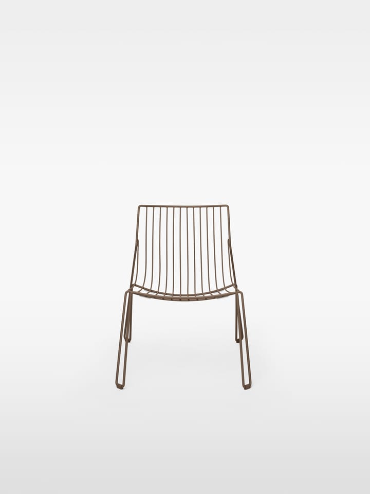 Tio easy chair loungestoel, Pale Brown Massproductions