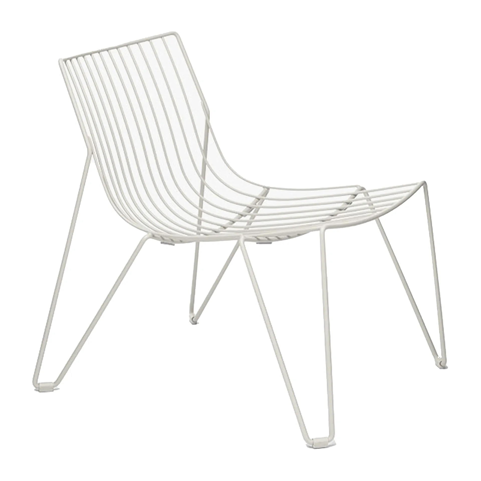 Tio easy chair loungestoel, White Massproductions