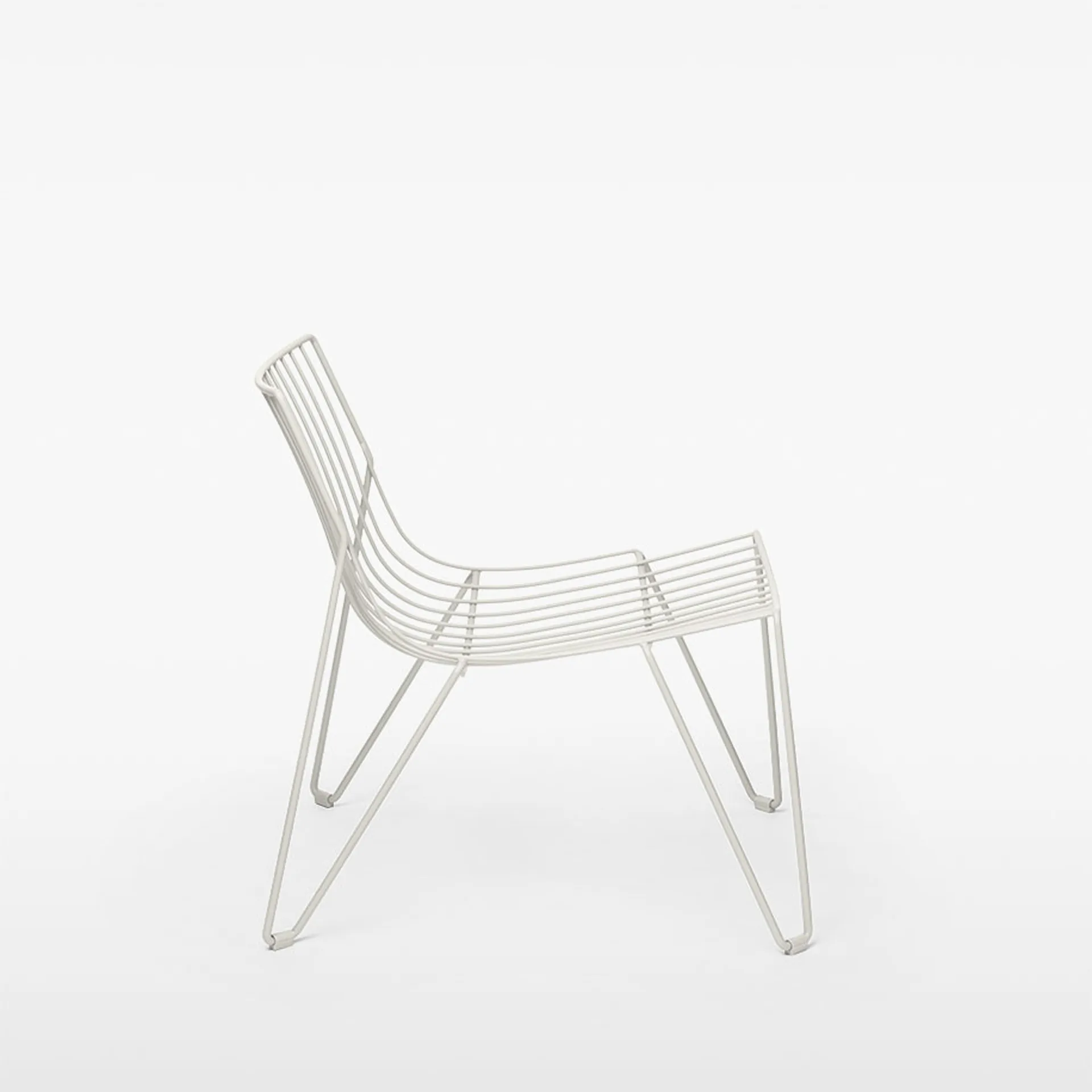 Tio easy chair loungestoel, White Massproductions