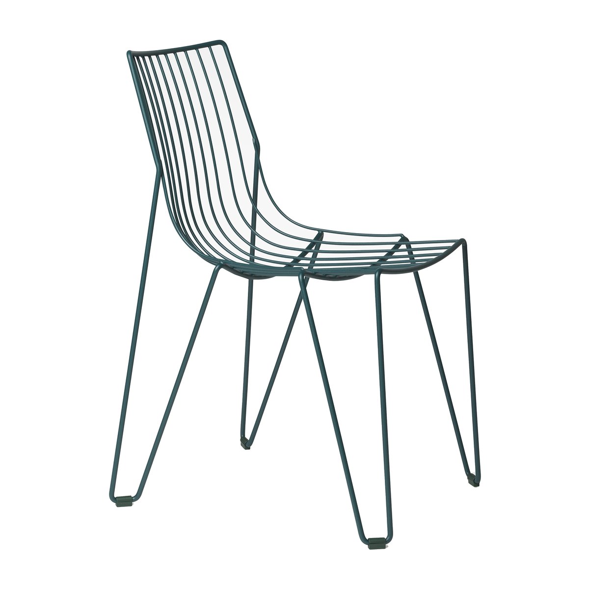 Massproductions Tio stoel Blue Green | Scandinavisch Interieur | Tuinstoelen | Groen