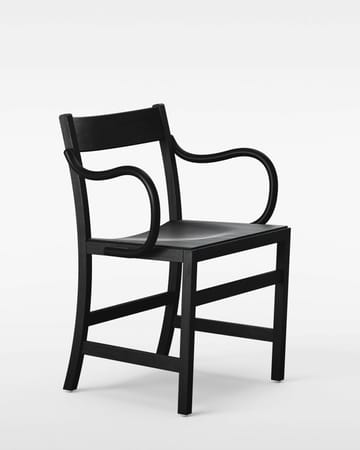 Waiter XL fauteuil - Zwartgebeitst beukenhout - Massproductions