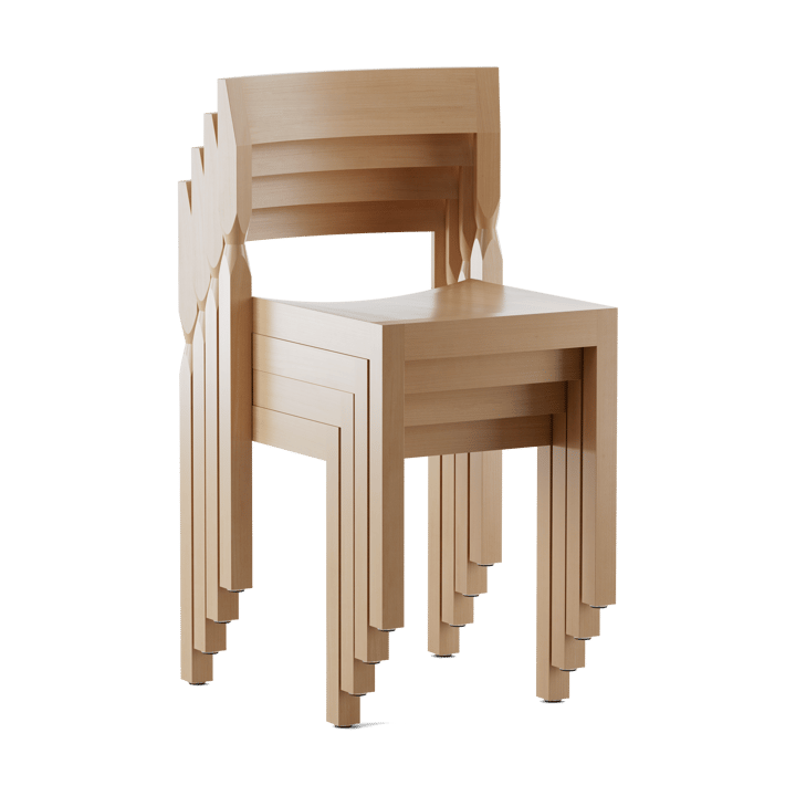 Woodwerk stoel, Natural beech Massproductions