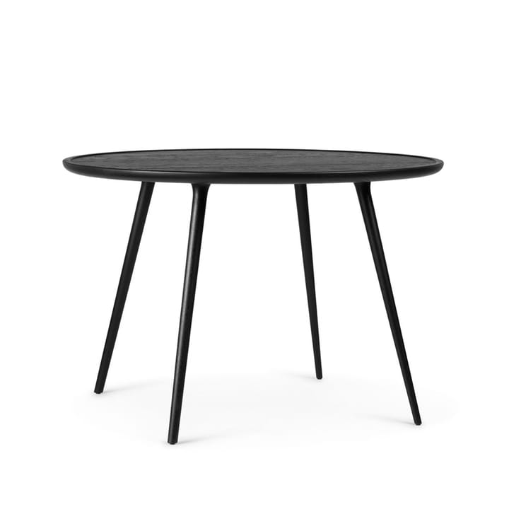 Accent eettafel rond - black stained oak, ø110 cm - Mater