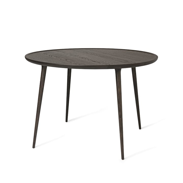 Accent eettafel rond - eikenhout sirka grey, ø110 cm - Mater