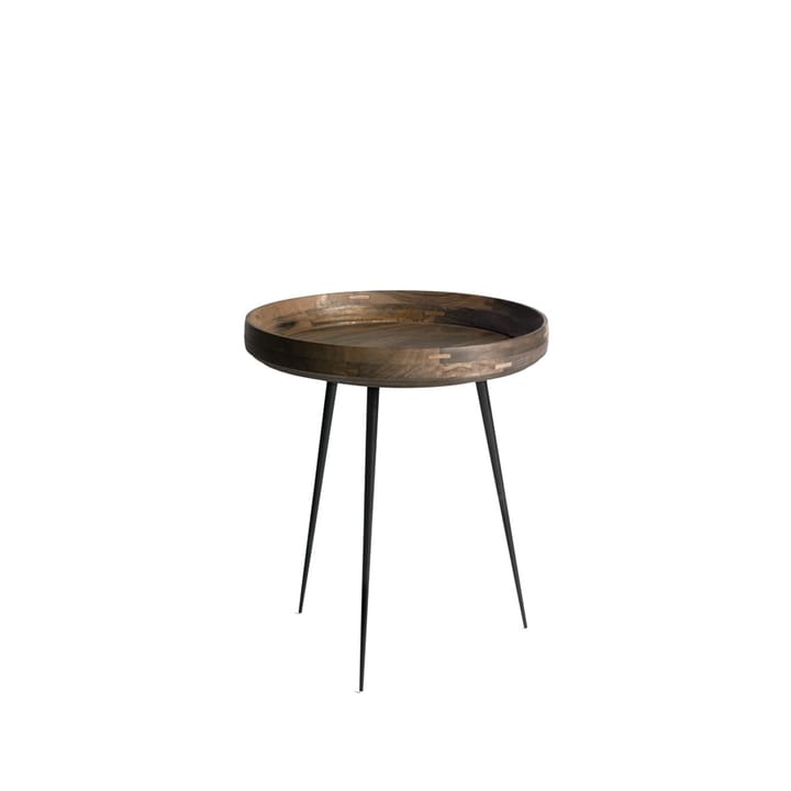 Bowl medium tafel - mango sirka grey, zwart onderstel - Mater