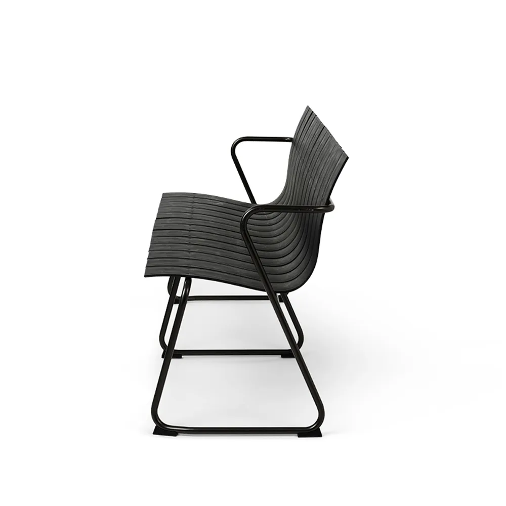 Ocean bankje, black Mater