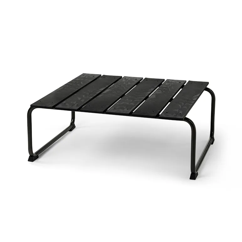 Ocean lounge table salontafel 70x70x30 cm, Black Mater