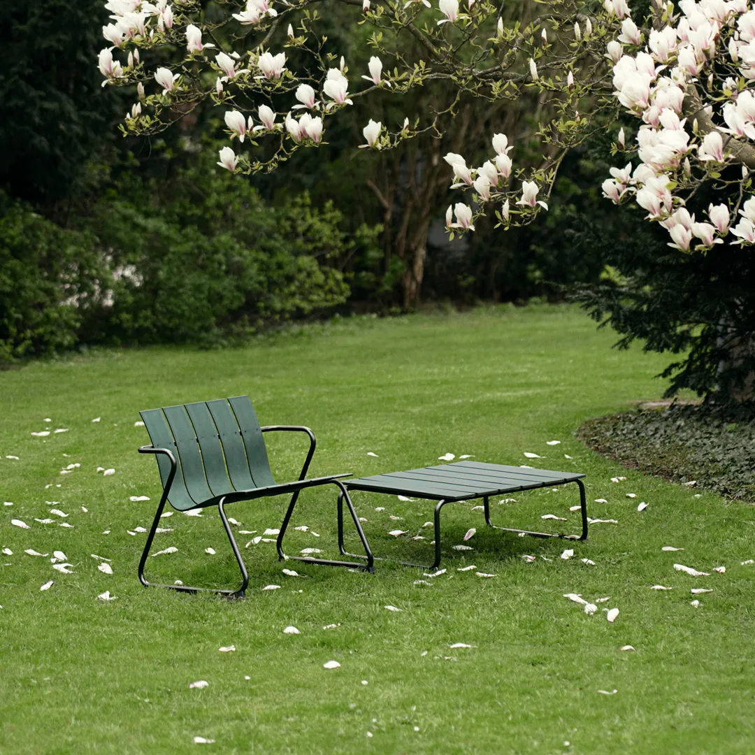 Ocean lounge table salontafel 70x70x30 cm, Green OC2 Mater