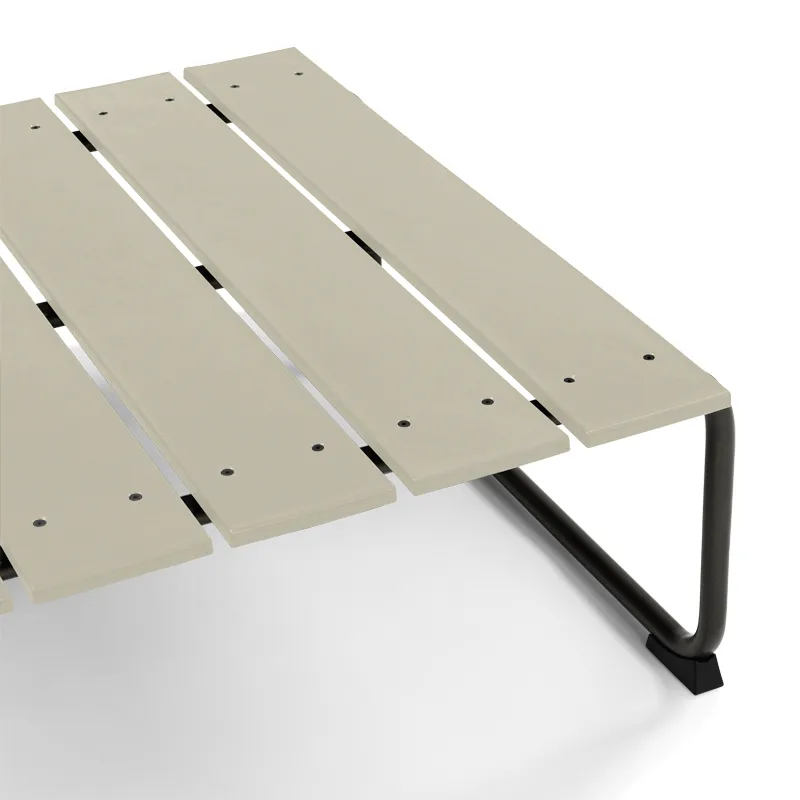 Ocean lounge table salontafel 70x70x30 cm, Sand Mater
